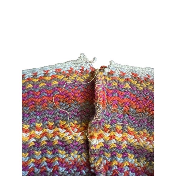 J. Jill Ribbed Knit Infinity Scarf Multi One Size Preppy Minimalist Cozy READ - Picture 5 of 7